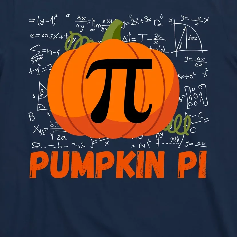 Funny Pumpkin Pie Math, Pumpkin Pi Funny Halloween Costume T-Shirt