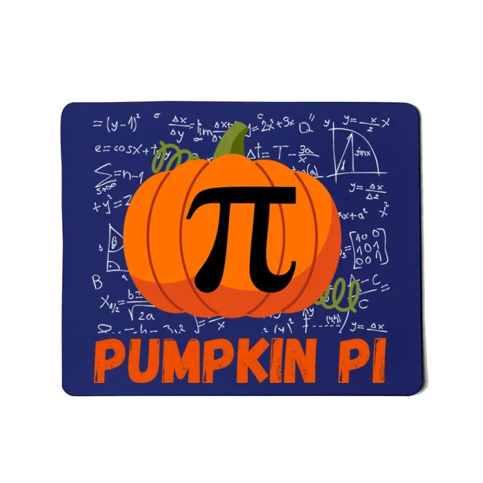 Funny Pumpkin Pie Math, Pumpkin Pi Funny Halloween Costume Mousepad