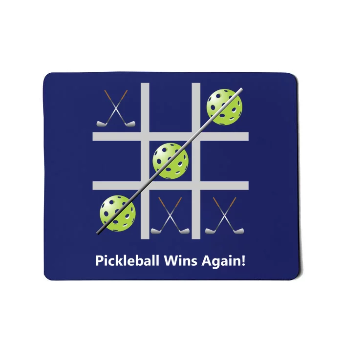 Fun Pickleball, Pickleball Tic Tac Toe Golf, Pickleball For Life Mousepad