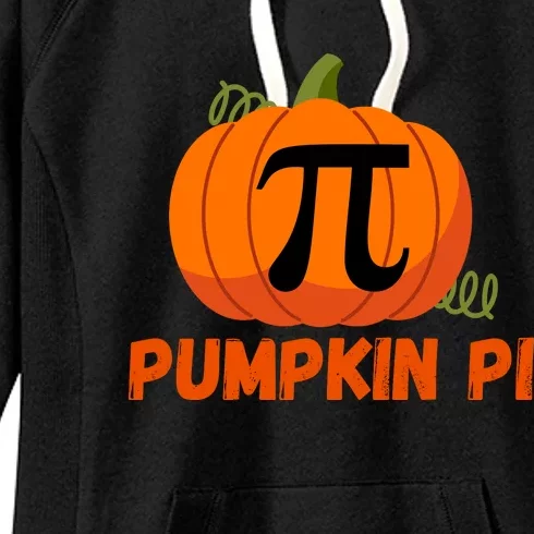 Funny Pumpkin Pie Math, Pumpkin Pi, Funny Halloween Costume Women's Fleece Hoodie