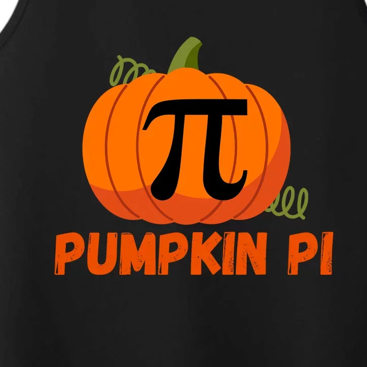 Funny Pumpkin Pie Math, Pumpkin Pi, Funny Halloween Costume Performance Tank