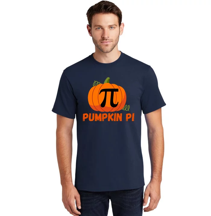 Funny Pumpkin Pie Math, Pumpkin Pi, Funny Halloween Costume Tall T-Shirt