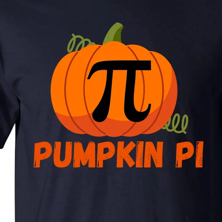 Funny Pumpkin Pie Math, Pumpkin Pi, Funny Halloween Costume Tall T-Shirt