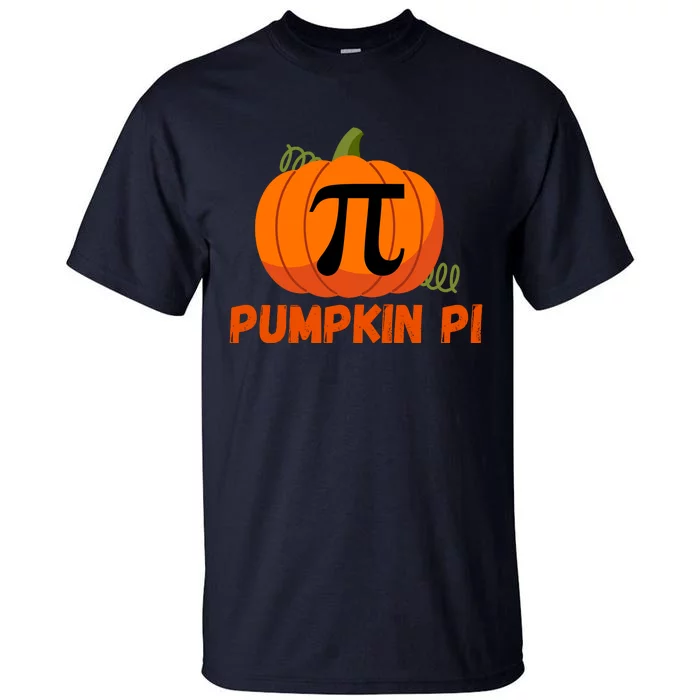 Funny Pumpkin Pie Math, Pumpkin Pi, Funny Halloween Costume Tall T-Shirt