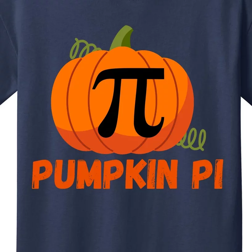 Funny Pumpkin Pie Math, Pumpkin Pi, Funny Halloween Costume Kids T-Shirt