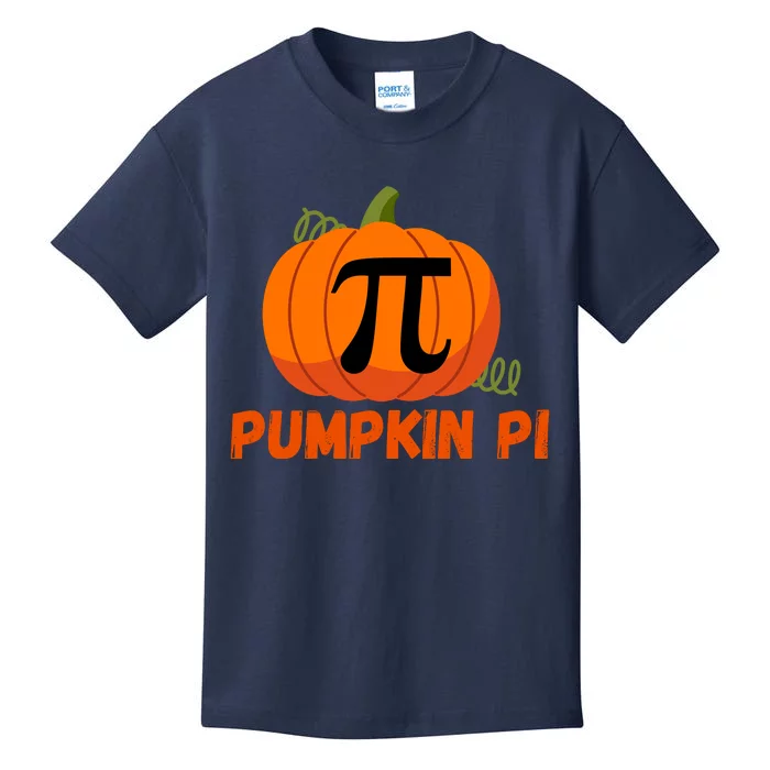 Funny Pumpkin Pie Math, Pumpkin Pi, Funny Halloween Costume Kids T-Shirt