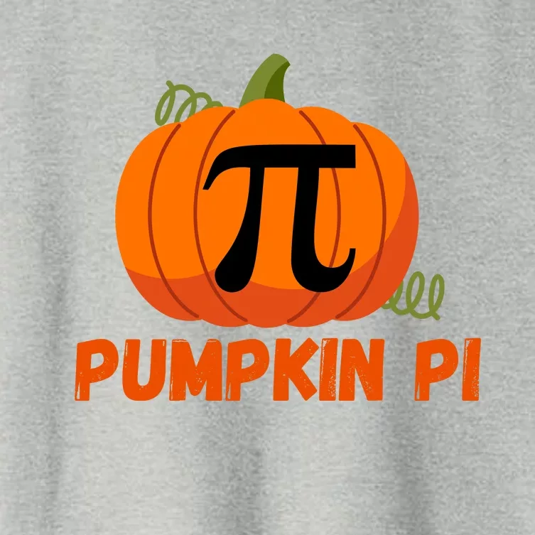 Funny Pumpkin Pie Math, Pumpkin Pi, Funny Halloween Costume Women's Crop Top Tee