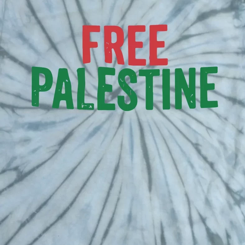 Free Palestine Palestinian Lives Matter Tie-Dye T-Shirt