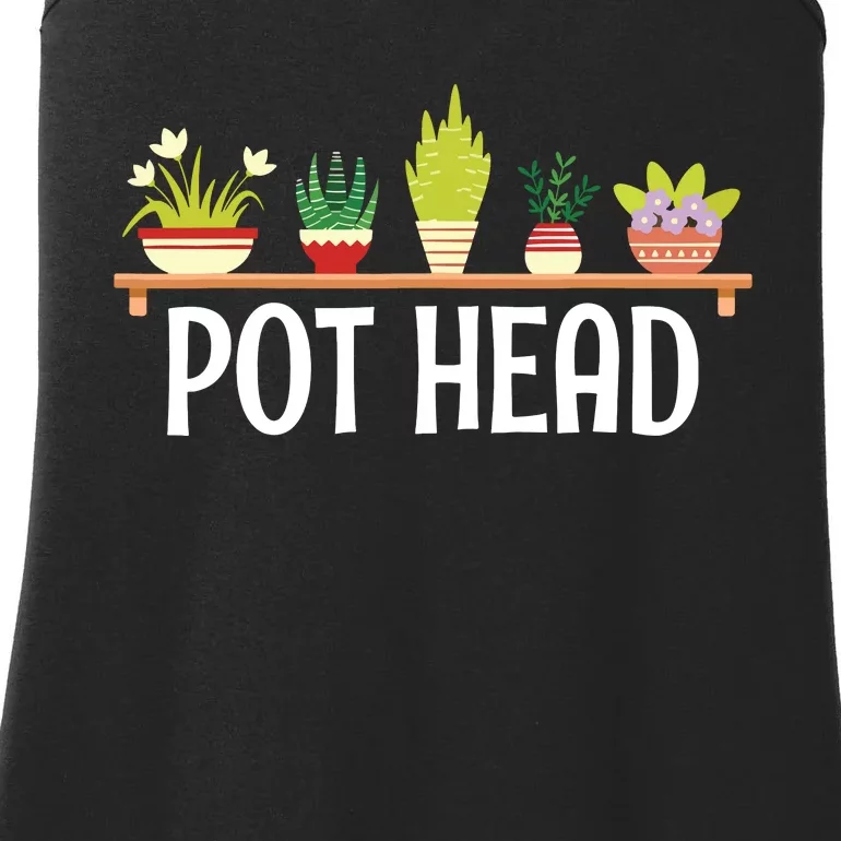 Funny Pot Plants Head Cute Funny Succulent Garden Gardening Ladies Essential Tank