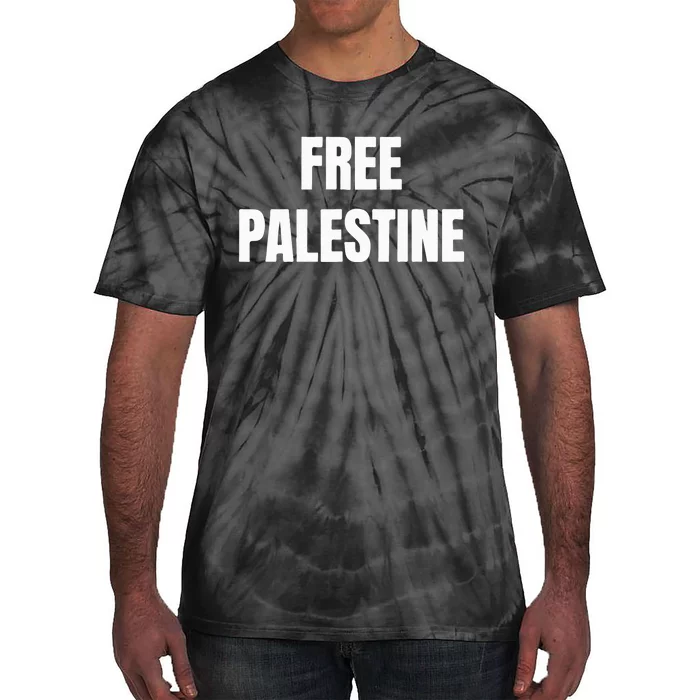 Free Palestine Palestinian Lives Matter Tie-Dye T-Shirt