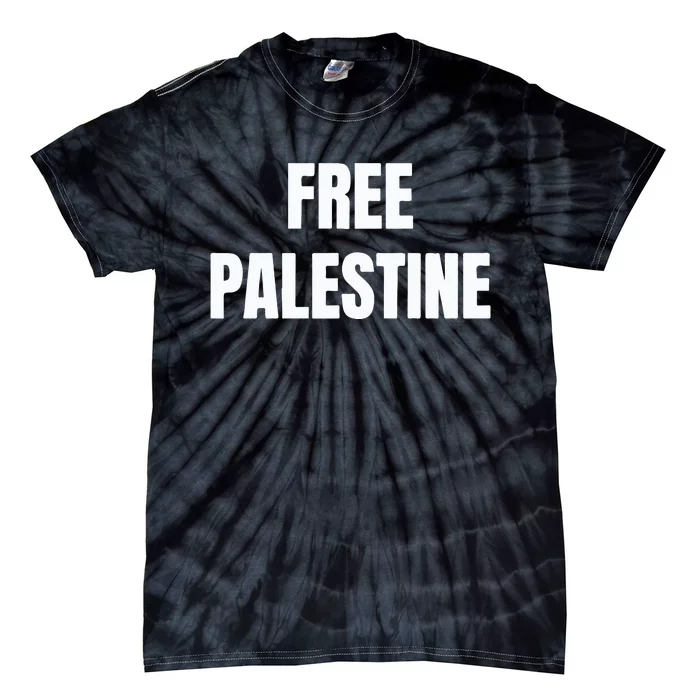 Free Palestine Palestinian Lives Matter Tie-Dye T-Shirt