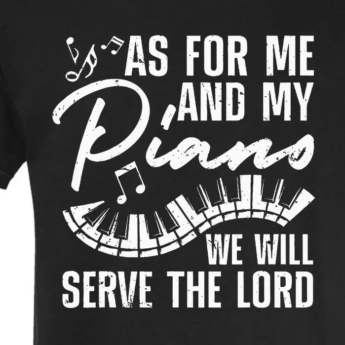 Funny Piano Player Art Pianist Piano Teacher Garment-Dyed Heavyweight T-Shirt