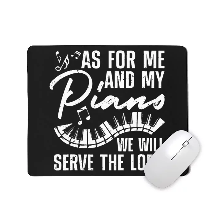 Funny Piano Player Art Pianist Piano Teacher Mousepad