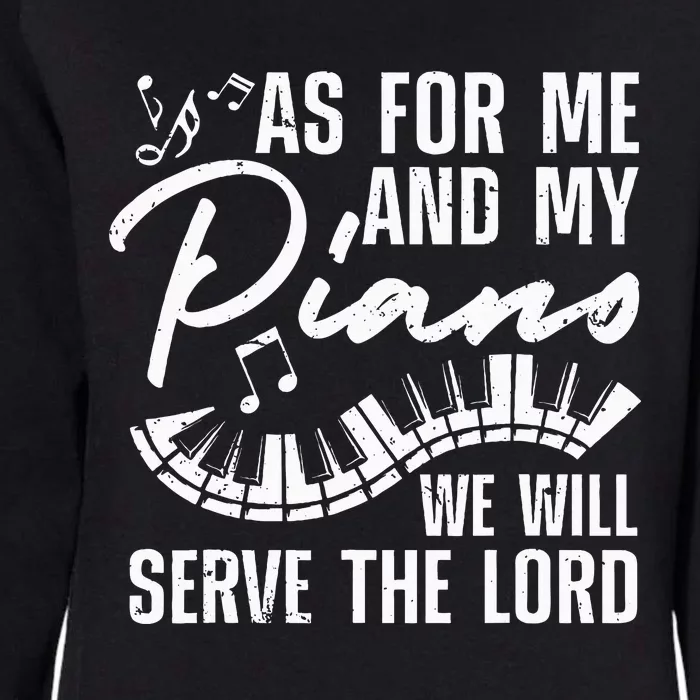 Funny Piano Player Art Pianist Piano Teacher Womens California Wash Sweatshirt