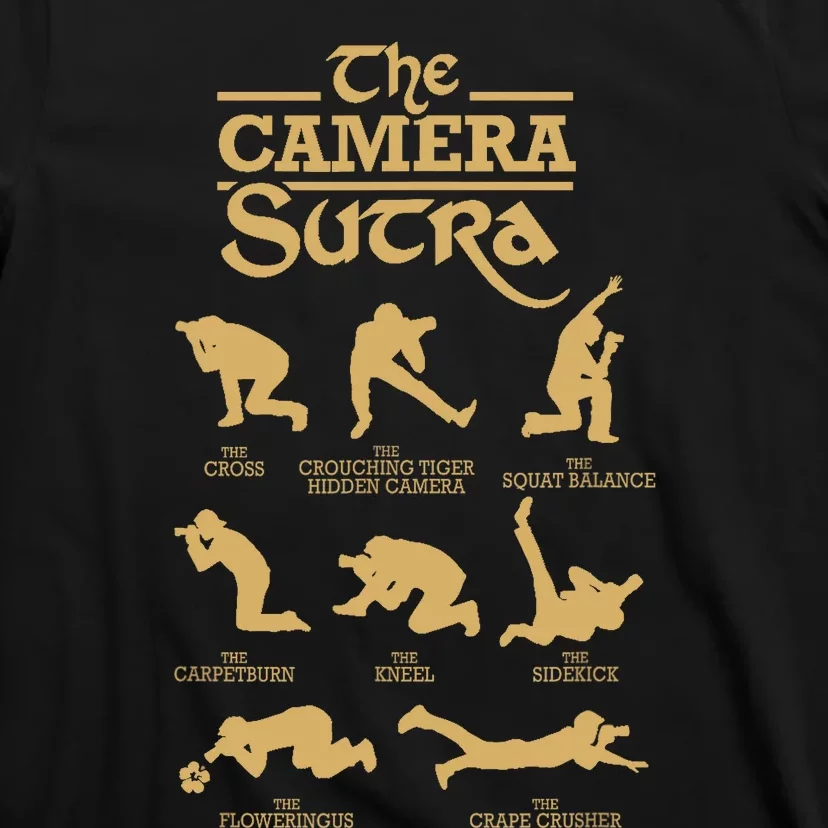 Funny Photographer Photography Gift Camera Sutra T-Shirt