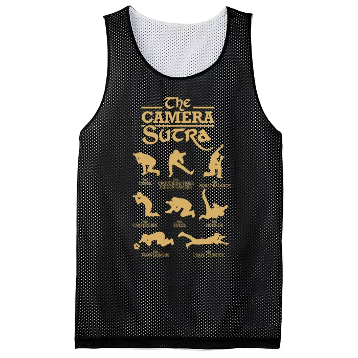 Funny Photographer Photography Gift Camera Sutra Mesh Reversible Basketball Jersey Tank