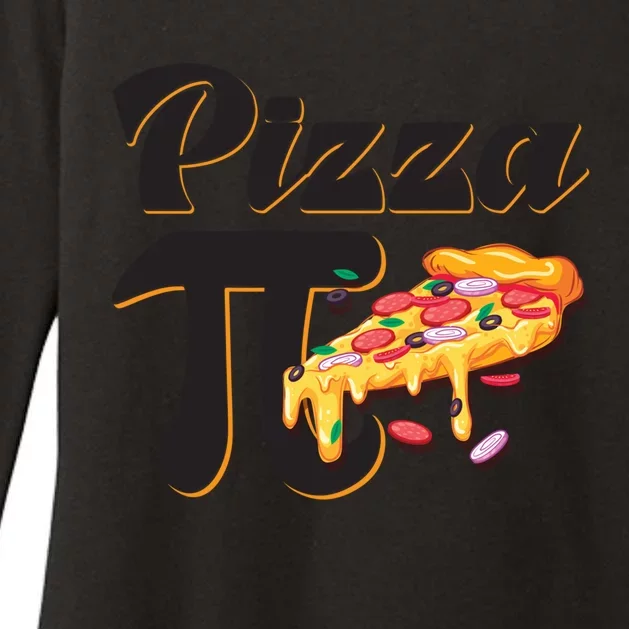 Funny Pizza Pie Math Lover Happy Pi Day Cute Gift Womens CVC Long Sleeve Shirt