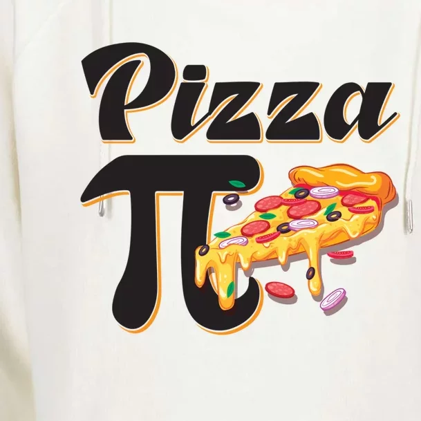 Funny Pizza Pie Math Lover Happy Pi Day Cute Gift Womens Funnel Neck Pullover Hood