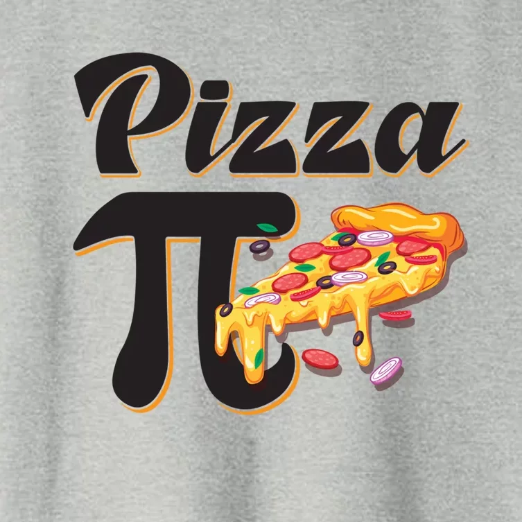 Funny Pizza Pie Math Lover Happy Pi Day Cute Gift Women's Crop Top Tee