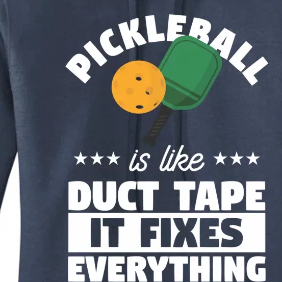 Funny Pickleball Paddle Sports Gift Pickleball Player Funny Gift Women's Pullover Hoodie