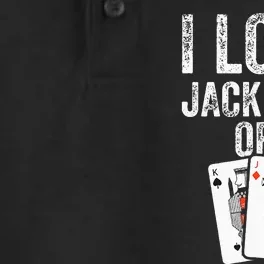 Funny Poker Player Quote Jack King Off Dry Zone Grid Performance Polo