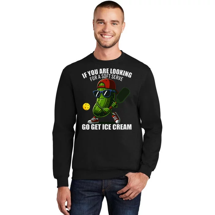 Funny Pickle Pickleball Lover Design Sweatshirt