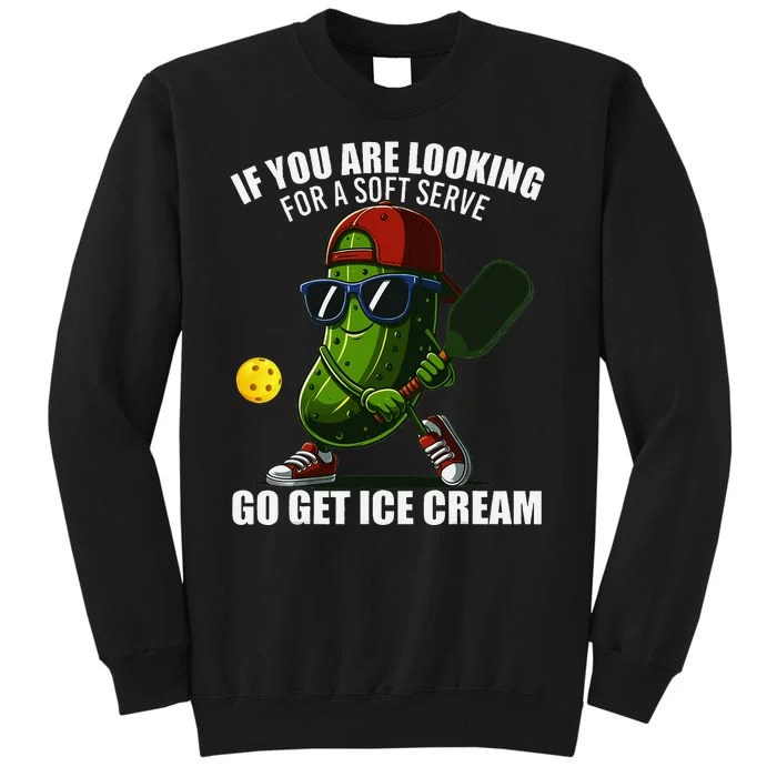 Funny Pickle Pickleball Lover Design Sweatshirt