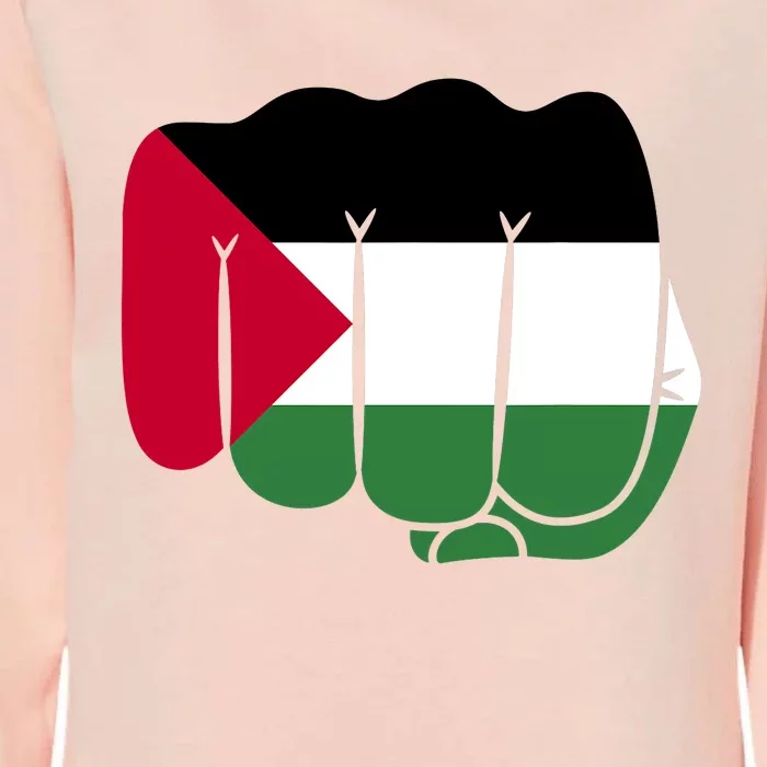 Free Palestine Palestine Flag Support Womens California Wash Sweatshirt