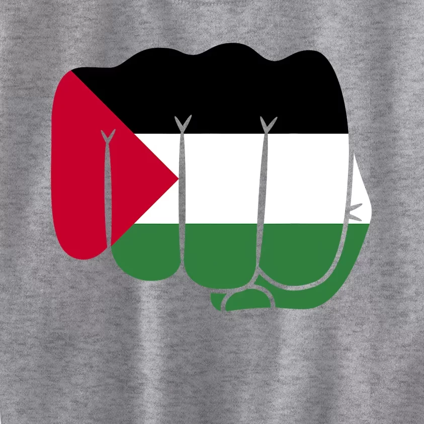 Free Palestine Palestine Flag Support Kids Sweatshirt