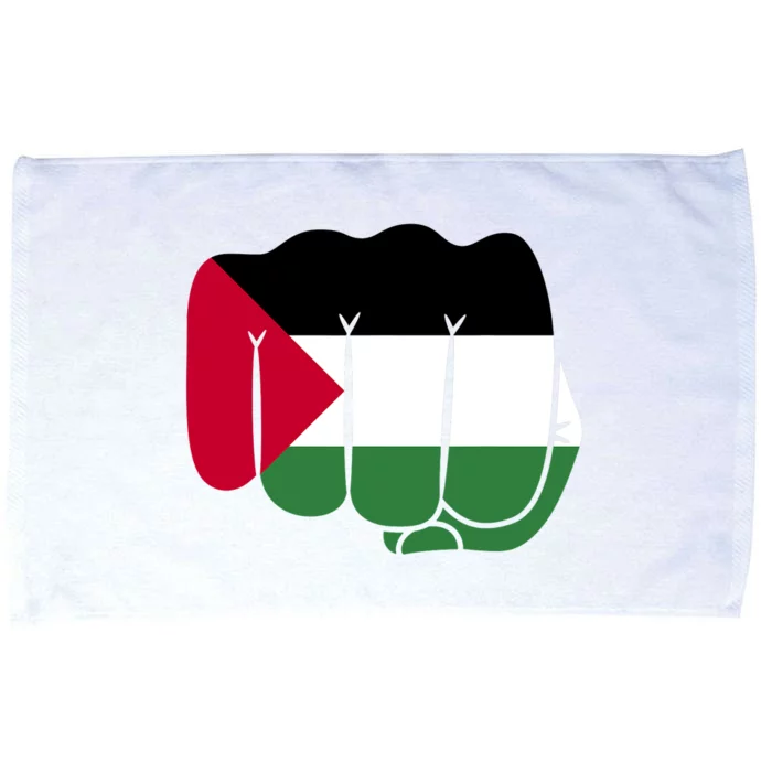 Free Palestine Palestine Flag Support Microfiber Hand Towel