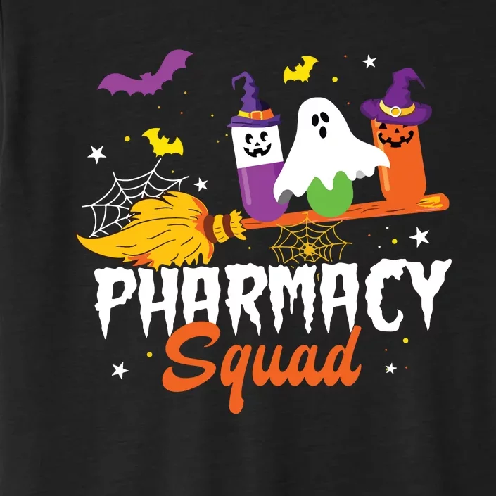 Funny Pills Pharmacy Squad Pharmacist Technician Halloween ChromaSoft Performance T-Shirt