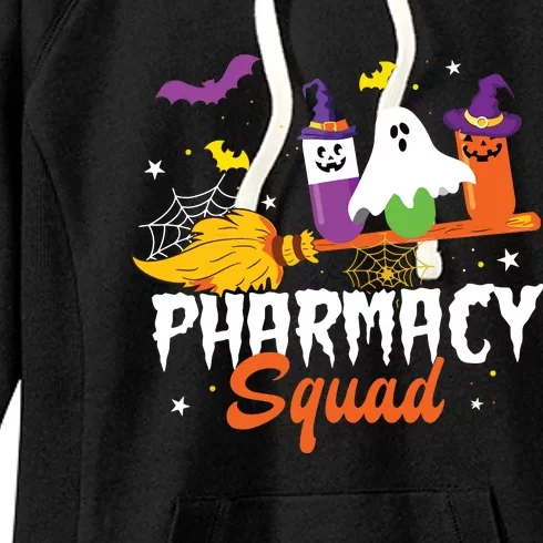 Funny Pills Pharmacy Squad Pharmacist Technician Halloween Women's Fleece Hoodie