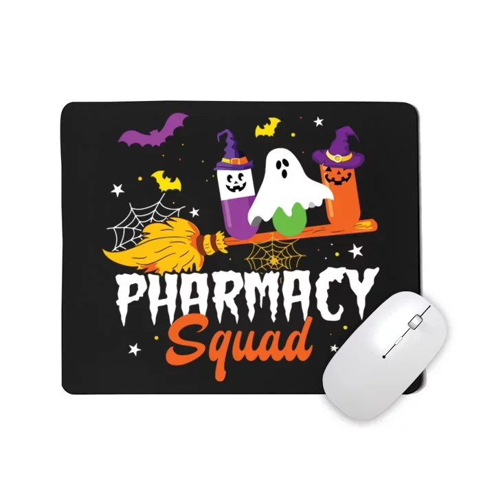 Funny Pills Pharmacy Squad Pharmacist Technician Halloween Mousepad