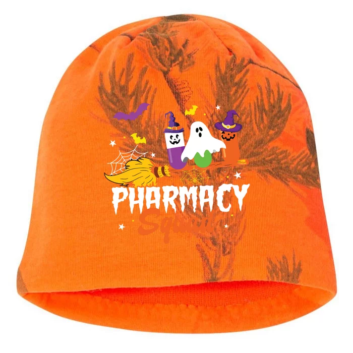 Funny Pills Pharmacy Squad Pharmacist Technician Halloween Kati - Camo Knit Beanie