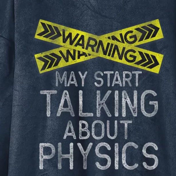 Funny Physics Physics Lover Science Humor Physics Hooded Wearable Blanket