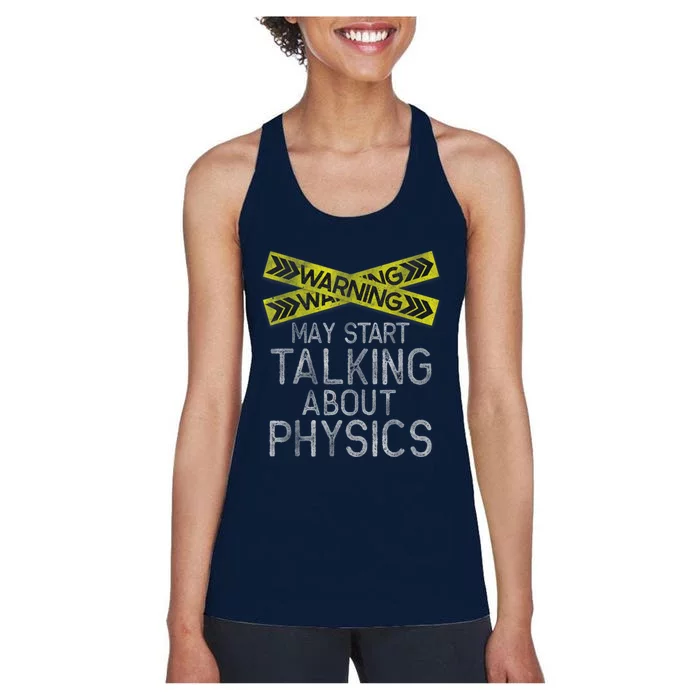 Funny Physics Physics Lover Science Humor Physics Women's Racerback Tank