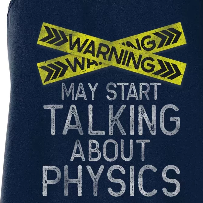 Funny Physics Physics Lover Science Humor Physics Women's Racerback Tank