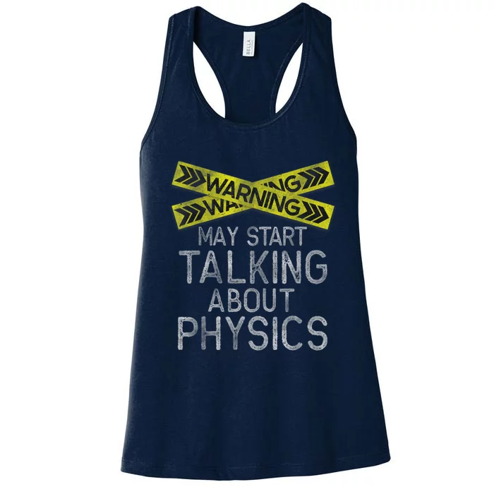 Funny Physics Physics Lover Science Humor Physics Women's Racerback Tank