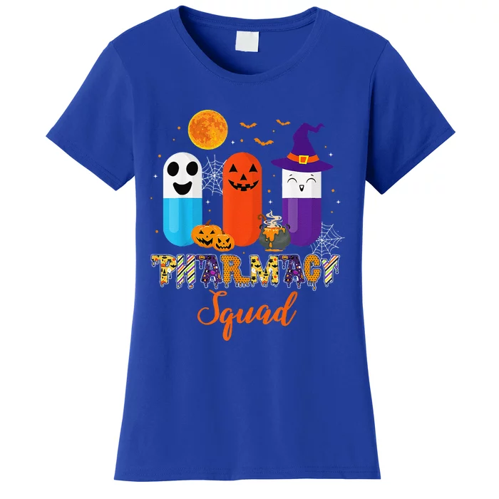 Funny Pills Pharmacy Pharmacist Squad Halloween Costume Women's T-Shirt