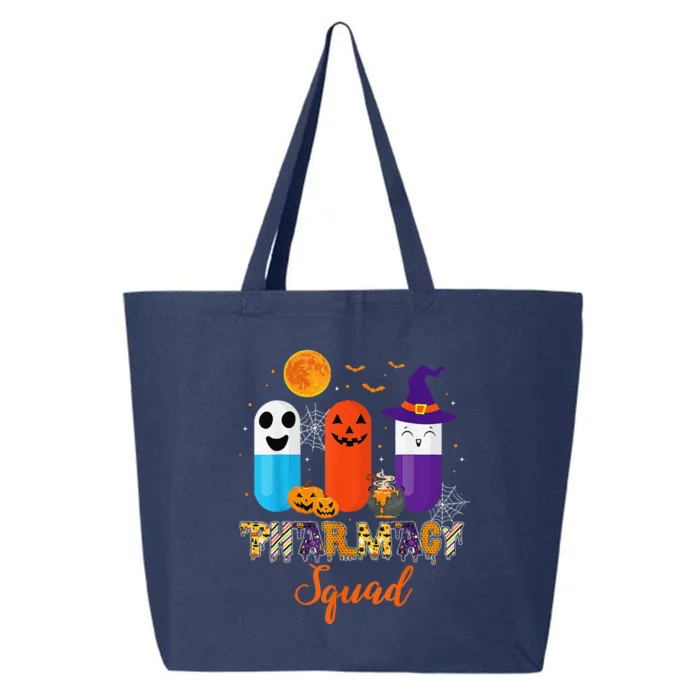 Funny Pills Pharmacy Pharmacist Squad Halloween Costume 25L Jumbo Tote