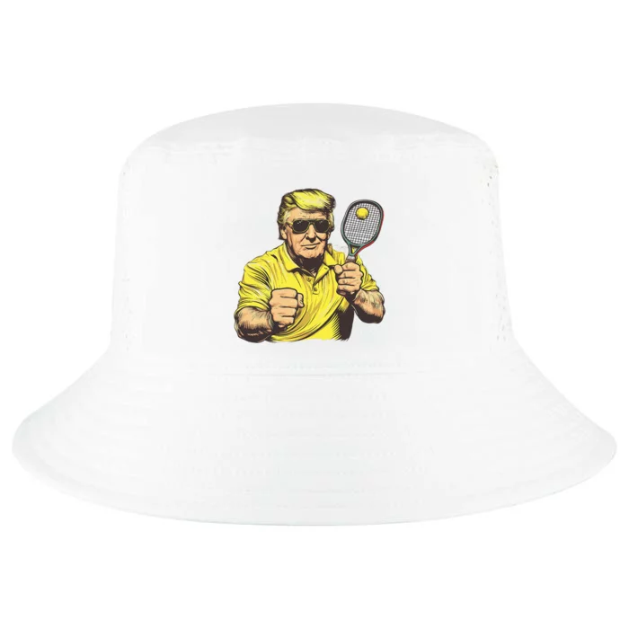 Funny President Pickleball Lovers Political Cool Comfort Performance Bucket Hat