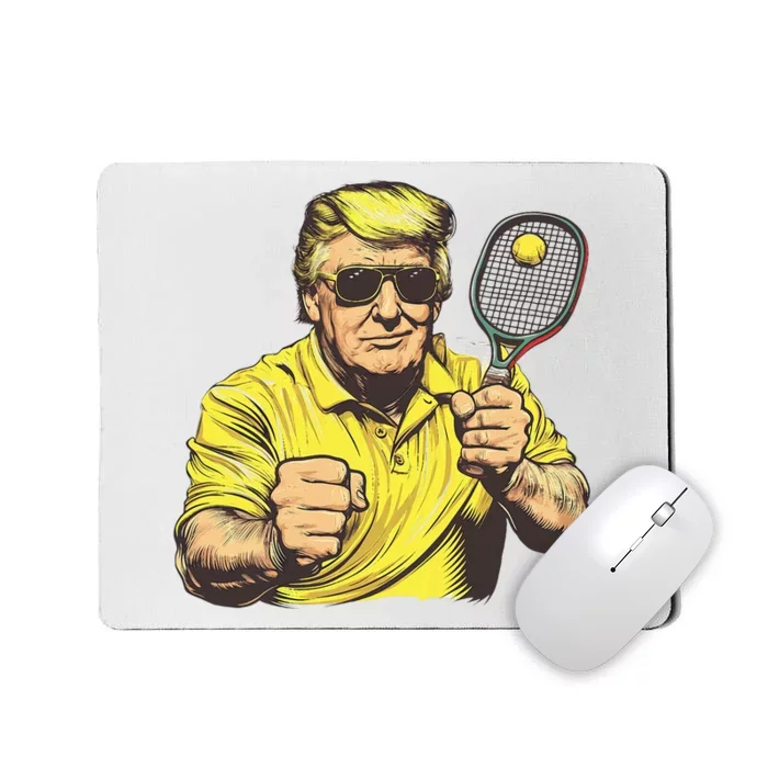 Funny President Pickleball Lovers Political Mousepad