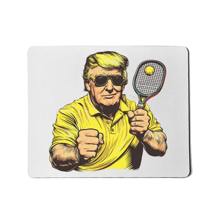 Funny President Pickleball Lovers Political Mousepad