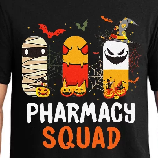 Funny Pills Pharmacy Squad Pharmacist Technician Halloween Pajama Set