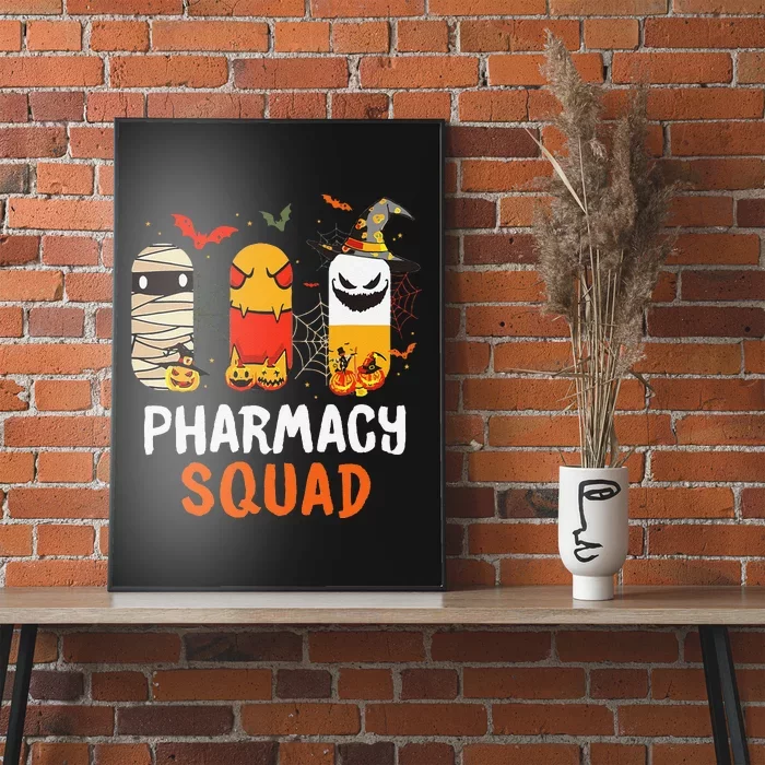 Funny Pills Pharmacy Squad Pharmacist Technician Halloween Poster