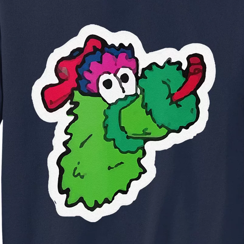 Funny Phanatic P Baseball Championship Tall Sweatshirt