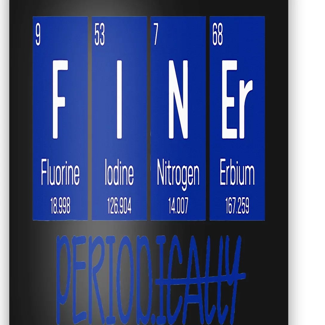 Finer Period Periodical Table Life Zeta Phi Beta Line Poster