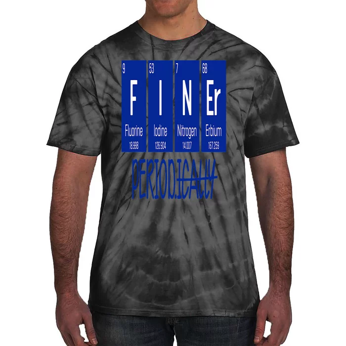 Finer Period Periodical Table Life Zeta Phi Beta Line Tie-Dye T-Shirt