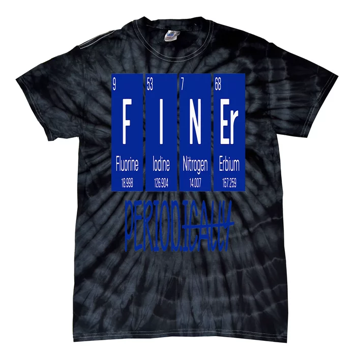 Finer Period Periodical Table Life Zeta Phi Beta Line Tie-Dye T-Shirt