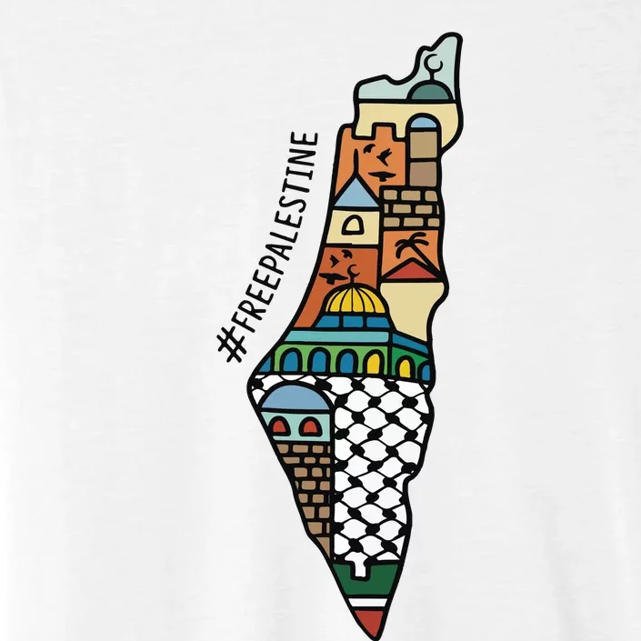 Free Palestine Palestinian Lives Matter Human Civil Rights ChromaSoft Performance T-Shirt